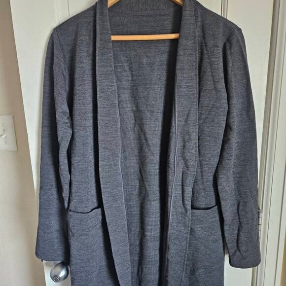 Woolx Kinsley Cardigan XS Charcoal - Picture 2 of 7